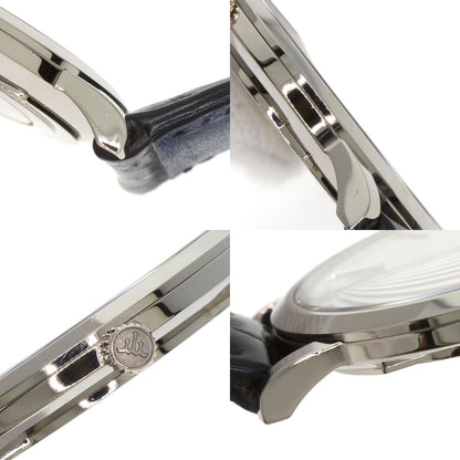 SEIKO CREDOR Signo UTD Watches GBAQ977 6870-00B0 K18 White Gold/Leather mens