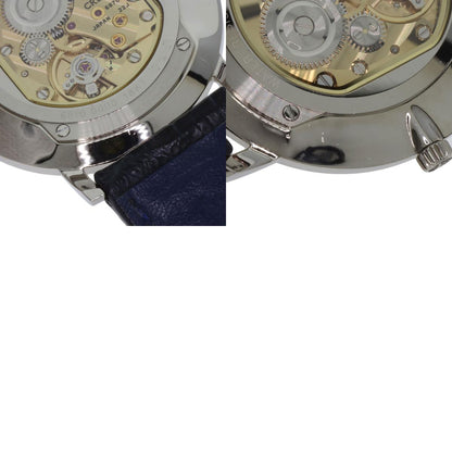 SEIKO CREDOR Signo UTD Watches GBAQ977 6870-00B0 K18 White Gold/Leather mens