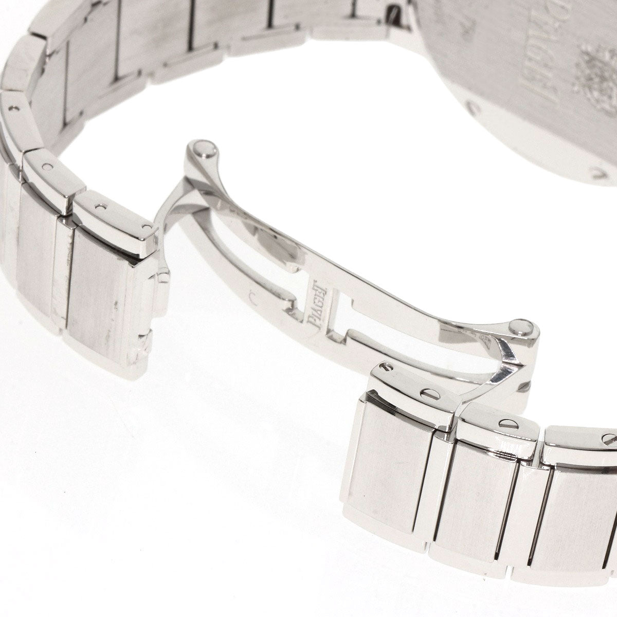 PIAGET Polo Diamond Watches P10140 K18 White Gold/K18 White Gold Ladies