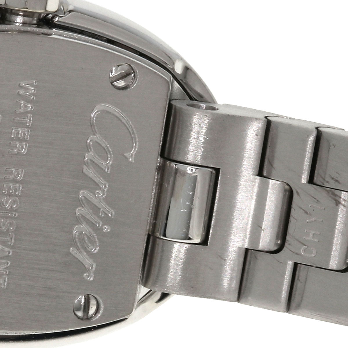 CARTIER Mini Baignoire Diamond Watches HPI00327 K18 White Gold/K18WGxDiamond Ladies