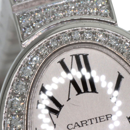 CARTIER Mini Baignoire Diamond Watches HPI00327 K18 White Gold/K18WGxDiamond Ladies