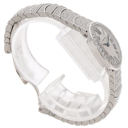 CARTIER Mini Baignoire Diamond Watches HPI00327 K18 White Gold/K18WGxDiamond Ladies