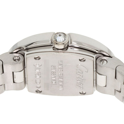 CARTIER Mini Baignoire Diamond Watches HPI00327 K18 White Gold/K18WGxDiamond Ladies