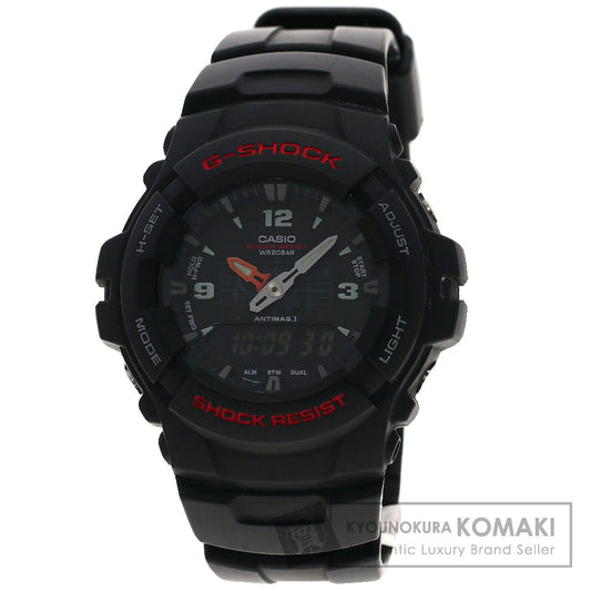 CASIO G shock Watches G-100-1BMJF Stainless Steel/resin mens