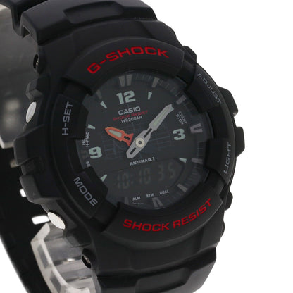 CASIO G shock Watches G-100-1BMJF Stainless Steel/resin mens