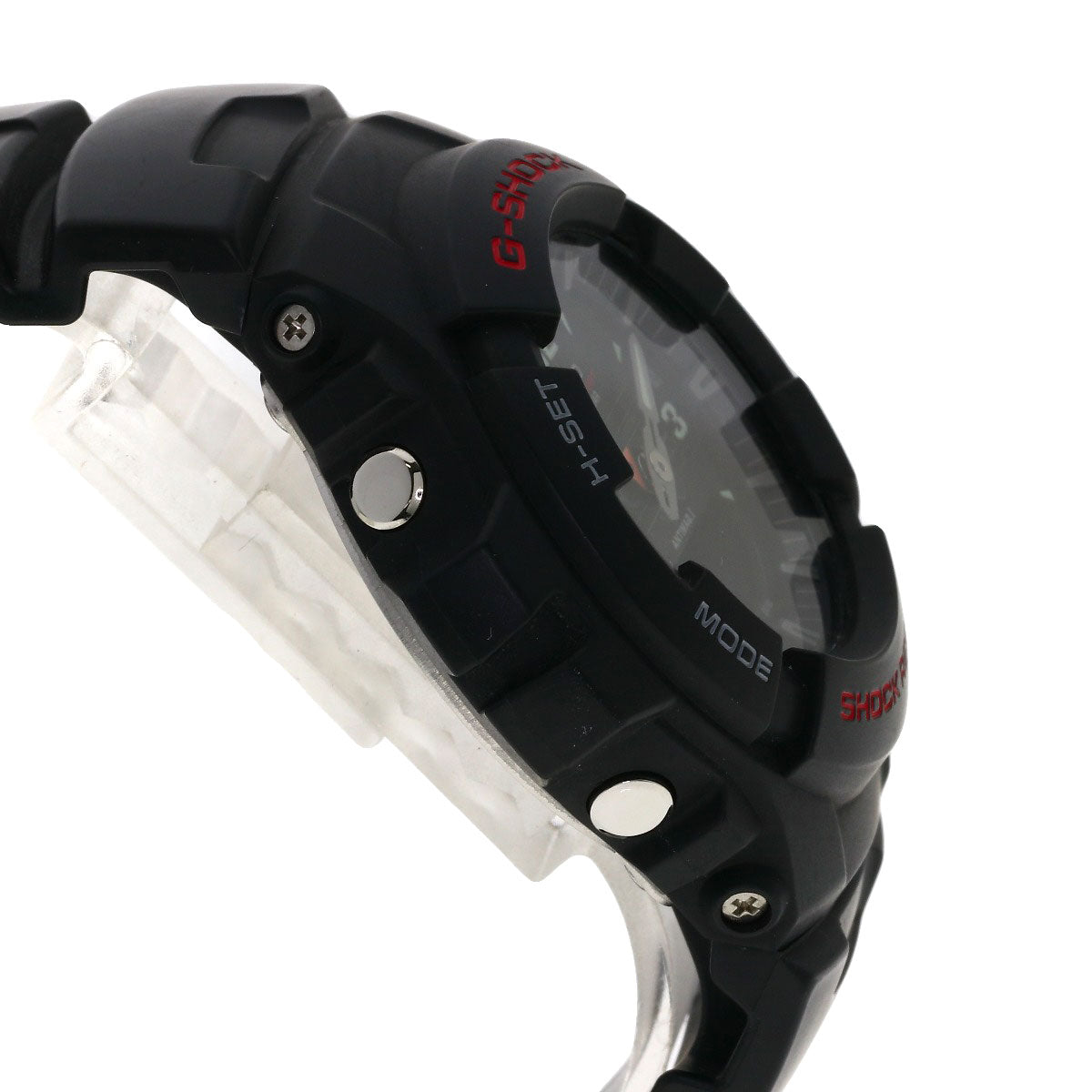 CASIO G shock Watches G-100-1BMJF Stainless Steel/resin mens