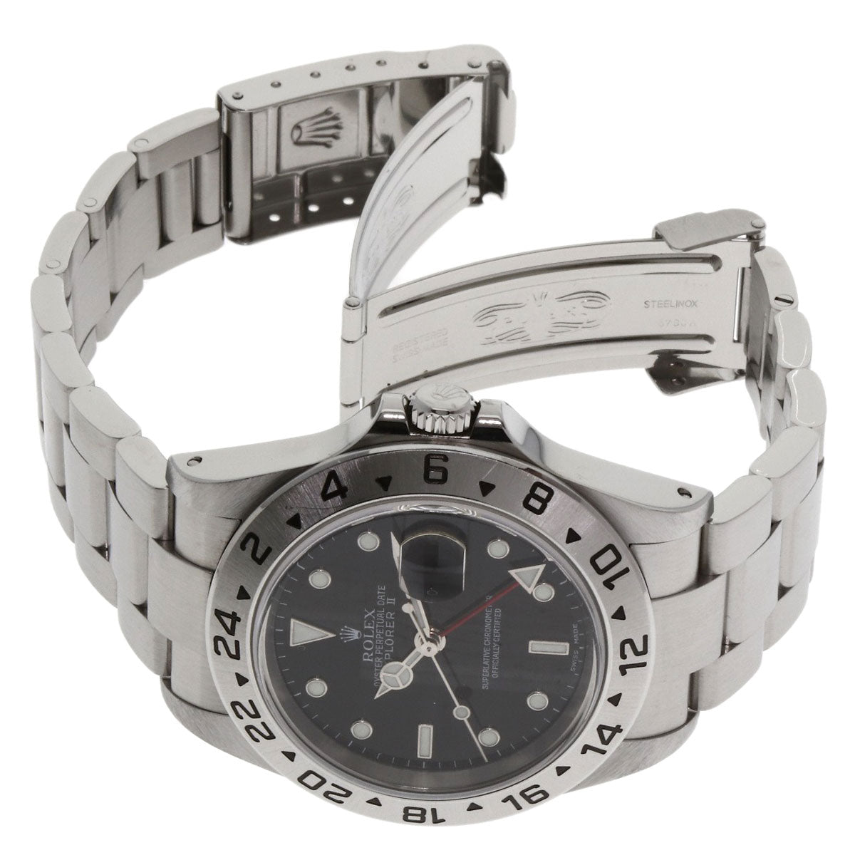 ROLEX Explorer 2 Watches 16570 Stainless Steel/Stainless Steel mens