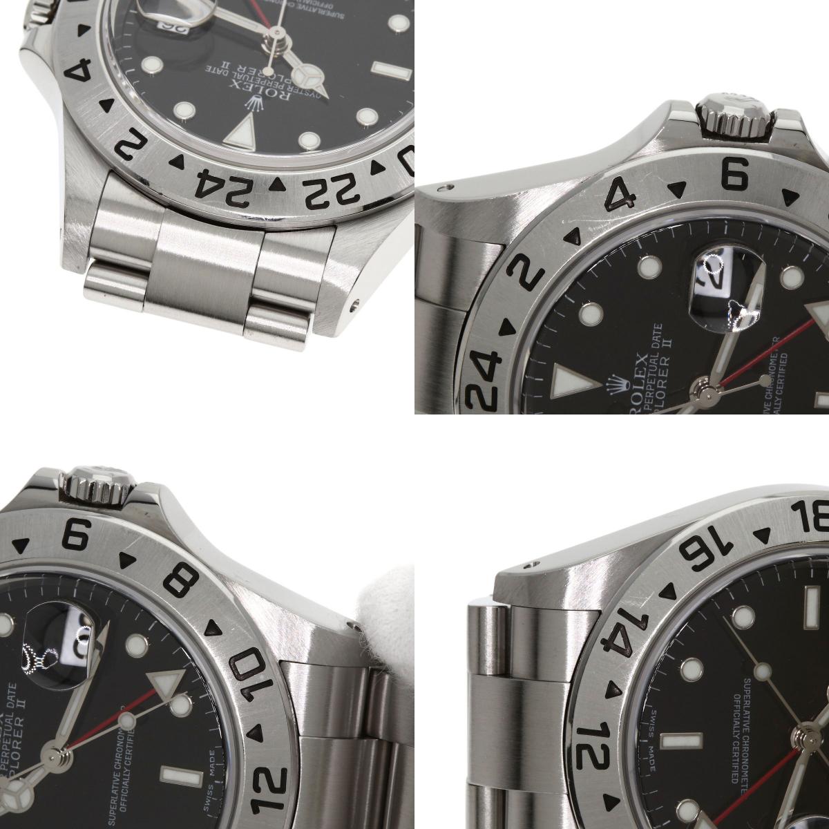 ROLEX Explorer 2 Watches 16570 Stainless Steel/Stainless Steel mens