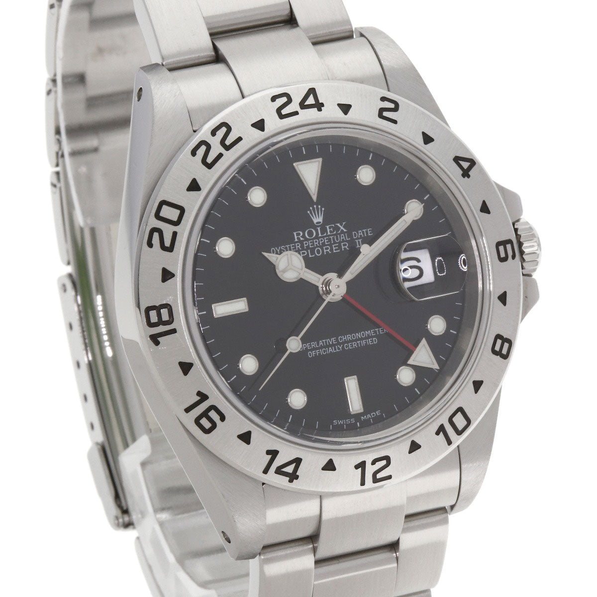 ROLEX Explorer 2 Watches 16570 Stainless Steel/Stainless Steel mens