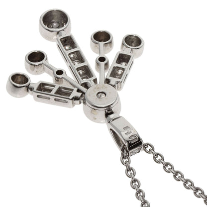 BVLGARI Astrale Fireworks Diamond Necklace K18 White Gold Ladies [Used]