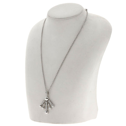 BVLGARI Astrale Fireworks Diamond Necklace K18 White Gold Ladies [Used]