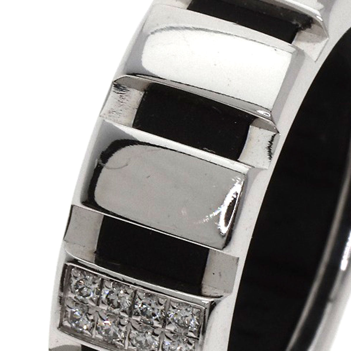 ショーメ クラスワン ダイヤモンド #53 リング・指輪 K18ホワイトゴールド レディース 【中古】【Chaumet】