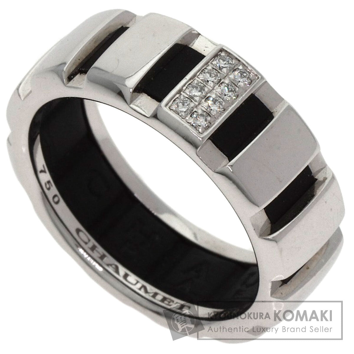 ショーメ クラスワン ダイヤモンド #53 リング・指輪 K18ホワイトゴールド レディース 【中古】【Chaumet】