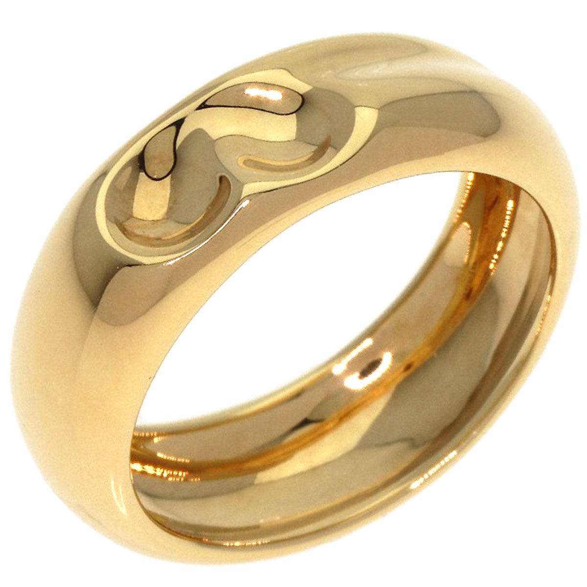TIFFANY&Co. Full heart Ring K18 Yellow Gold Ladies [Used]