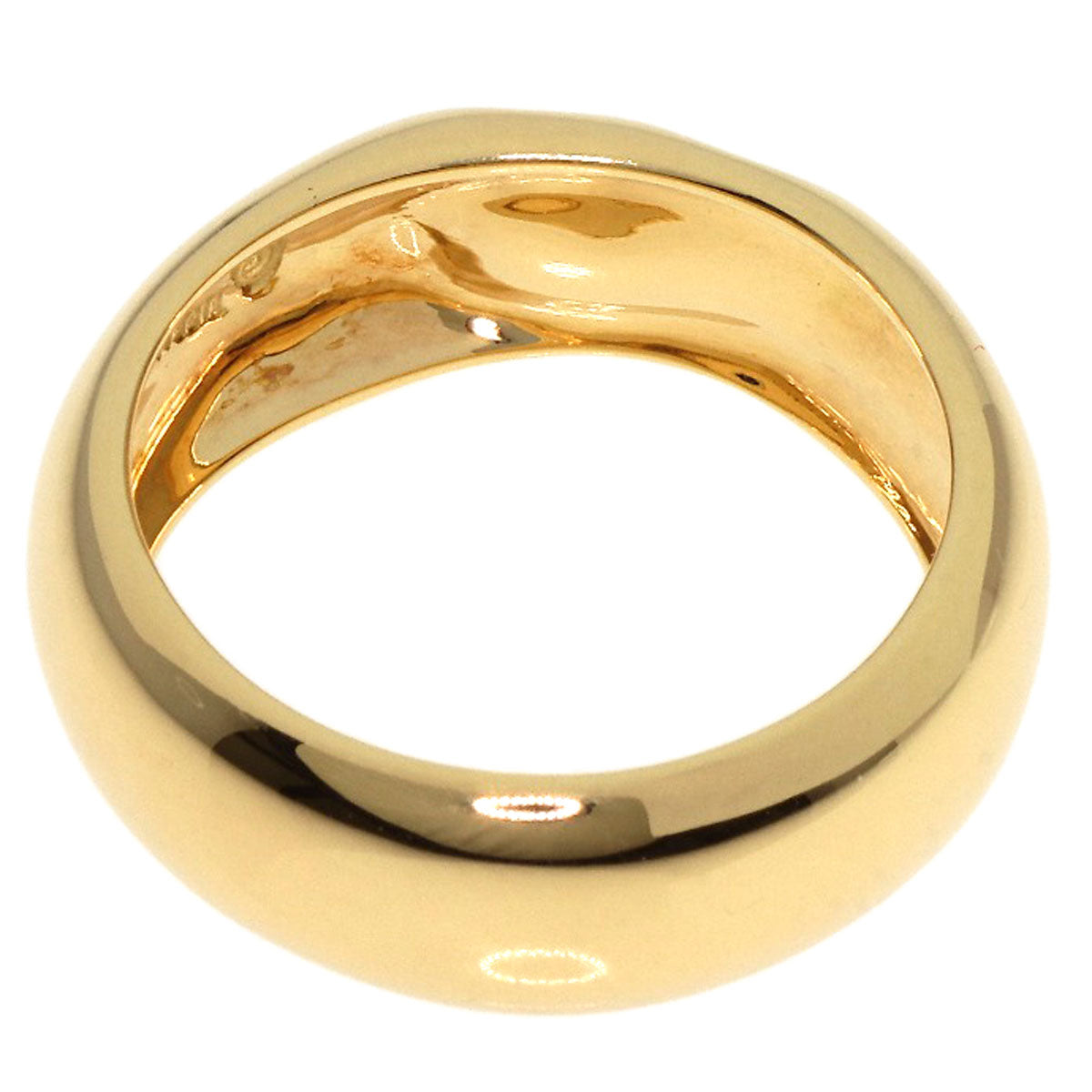 TIFFANY&Co. Full heart Ring K18 Yellow Gold Ladies [Used]