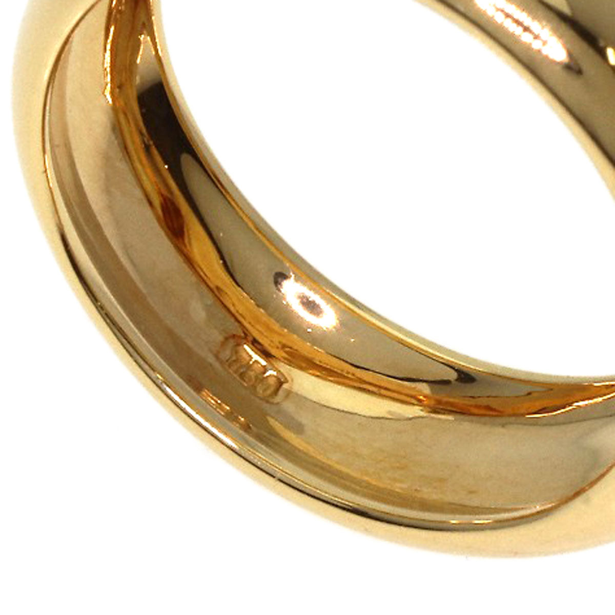 TIFFANY&Co. Full heart Ring K18 Yellow Gold Ladies [Used]