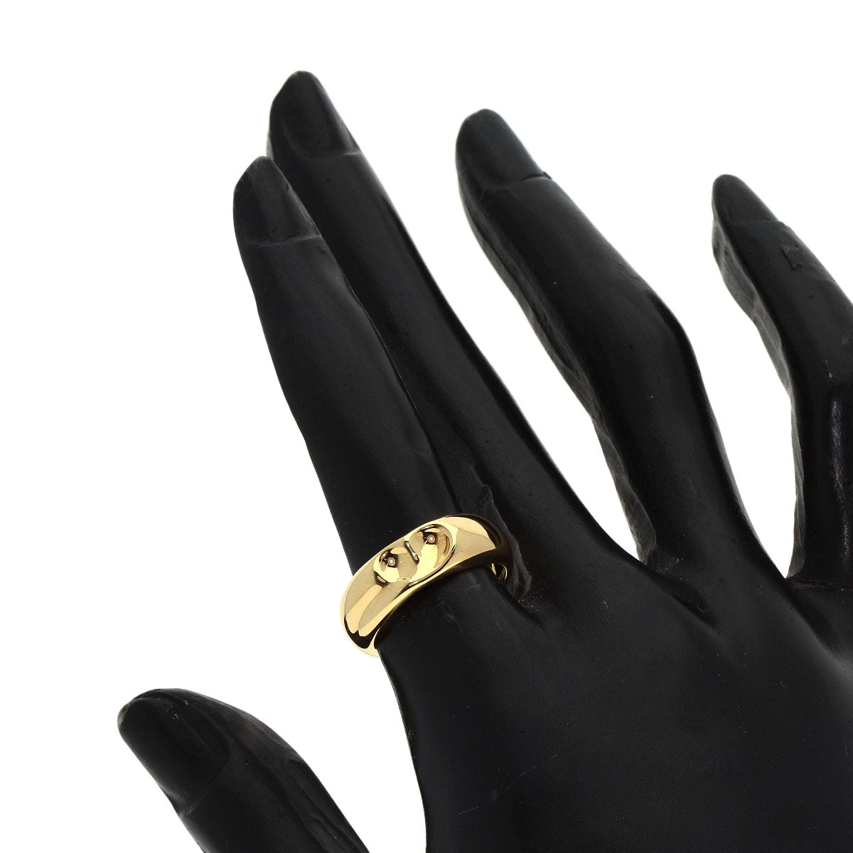 TIFFANY&Co. Full heart Ring K18 Yellow Gold Ladies [Used]