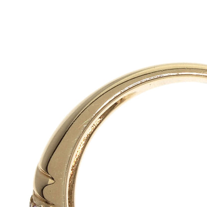 MIKIMOTO Akoya Pearl Pearl Diamond Ring K18 Yellow Gold Ladies [Used]
