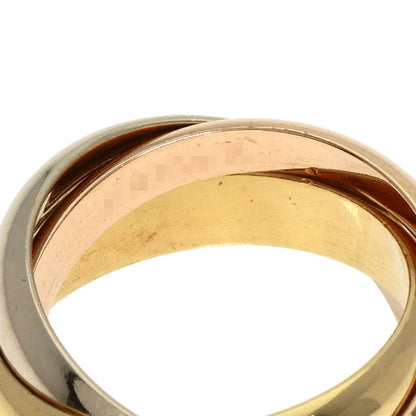 CARTIER Trinity MM #48 Ring K18 Yellow Gold K18 White GoldLadies [Used]