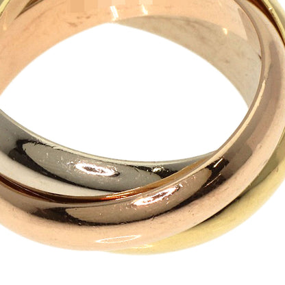 CARTIER Trinity MM #48 Ring K18 Yellow Gold K18 White GoldLadies [Used]