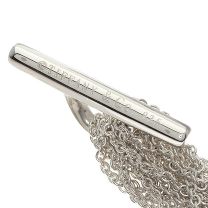 TIFFANY&Co. Open Heart Toggle Chain Bracelet Silver Ladies [Used]