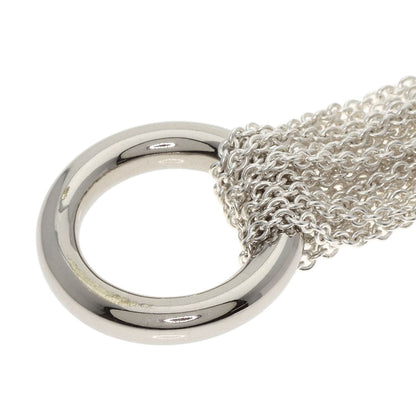 TIFFANY&Co. Open Heart Toggle Chain Bracelet Silver Ladies [Used]