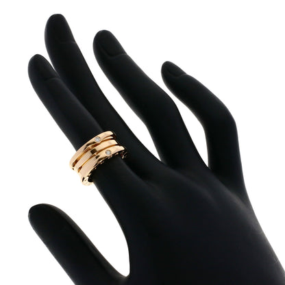 BVLGARI B.zero1 4P Diamond Japan Limited #48 Ring K18 Pink Gold Ladies [Used]
