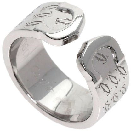 CARTIER C2 2000 Christmas Limited #50 Ring K18 White Gold Ladies [Used]