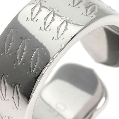 CARTIER C2 2000 Christmas Limited #50 Ring K18 White Gold Ladies [Used]