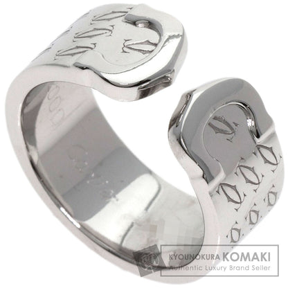 CARTIER C2 2000 Christmas Limited #50 Ring K18 White Gold Ladies [Used]