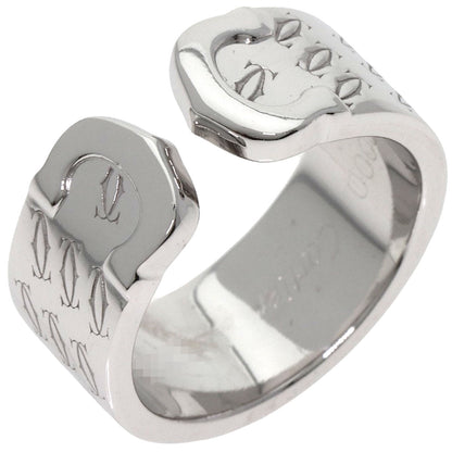 CARTIER C2 2000 Christmas Limited #50 Ring K18 White Gold Ladies [Used]