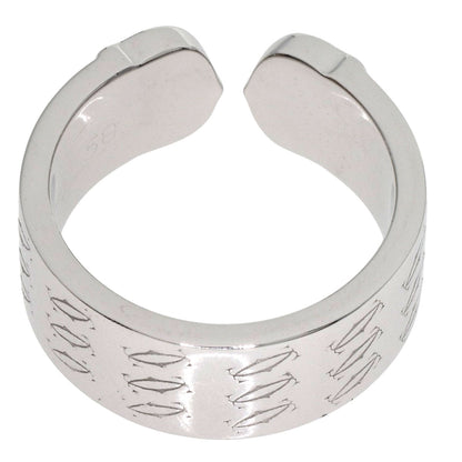 CARTIER C2 2000 Christmas Limited #50 Ring K18 White Gold Ladies [Used]