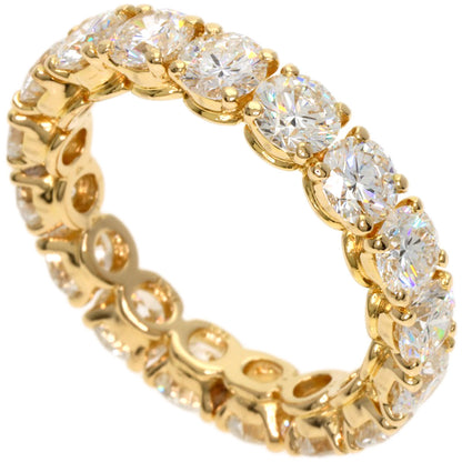CARTIER Destiny Full Eternity Diamond #50 Ring K18 Yellow Gold Ladies [Used]