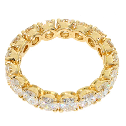 CARTIER Destiny Full Eternity Diamond #50 Ring K18 Yellow Gold Ladies [Used]