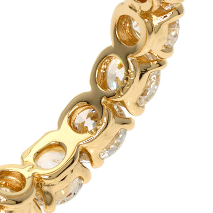 CARTIER Destiny Full Eternity Diamond #50 Ring K18 Yellow Gold Ladies [Used]