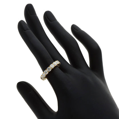 CARTIER Destiny Full Eternity Diamond #50 Ring K18 Yellow Gold Ladies [Used]