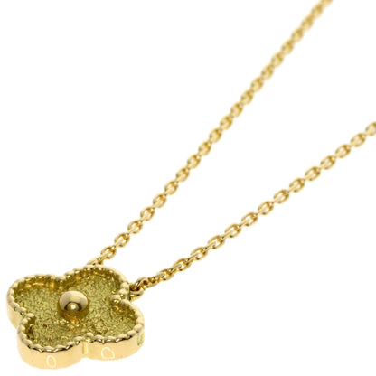 Van Cleef & Arpels Vintage alhambra Necklace K18 Yellow Gold Ladies [Used]