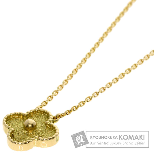Van Cleef & Arpels Vintage alhambra Necklace K18 Yellow Gold Ladies [Used]