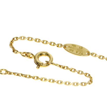 Van Cleef & Arpels Vintage alhambra Necklace K18 Yellow Gold Ladies [Used]