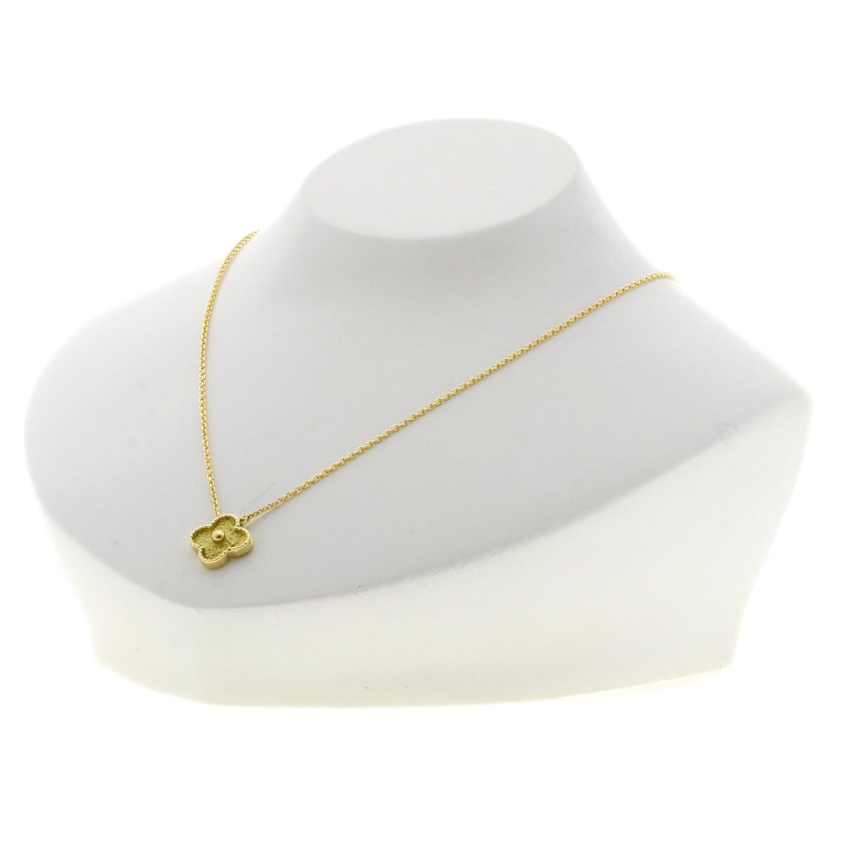 Van Cleef & Arpels Vintage alhambra Necklace K18 Yellow Gold Ladies [Used]