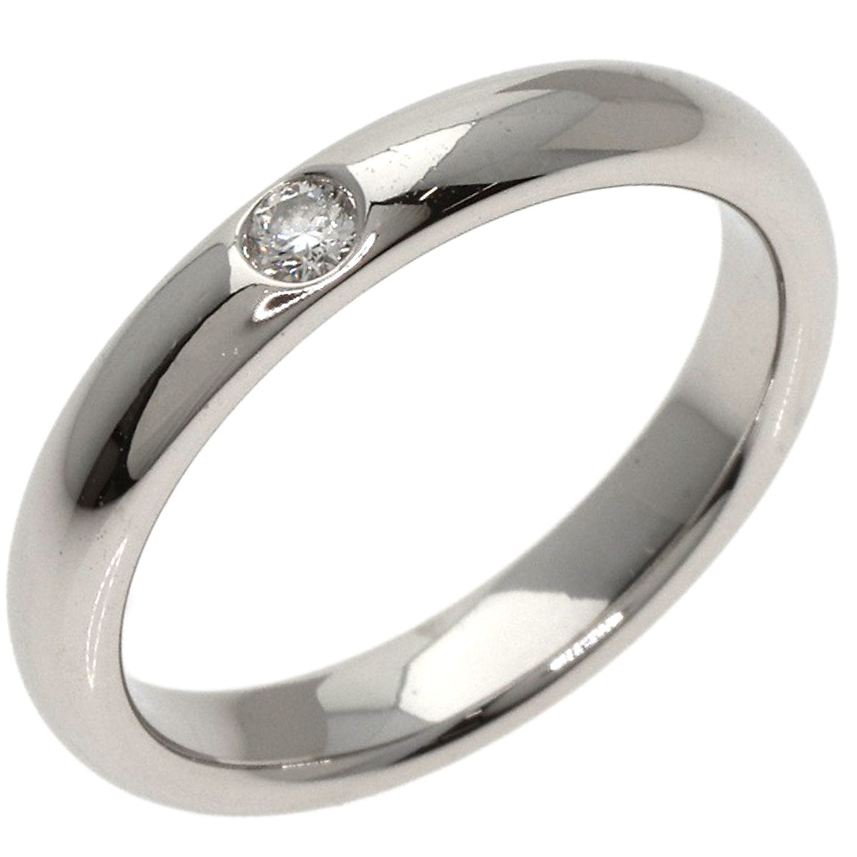 HARRY WINSTON Marriage 1P Diamond Ring Platinum PT950 Ladies [Used]