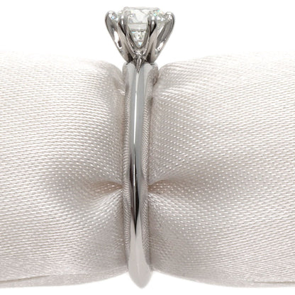 TIFFANY&Co. Solitaire 1P Diamond Ring Platinum PT950 Ladies [Used]