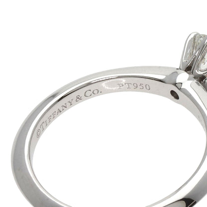 TIFFANY&Co. Solitaire 1P Diamond Ring Platinum PT950 Ladies [Used]