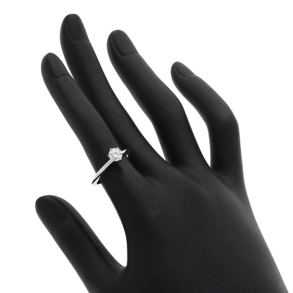 TIFFANY&Co. Solitaire 1P Diamond Ring Platinum PT950 Ladies [Used]