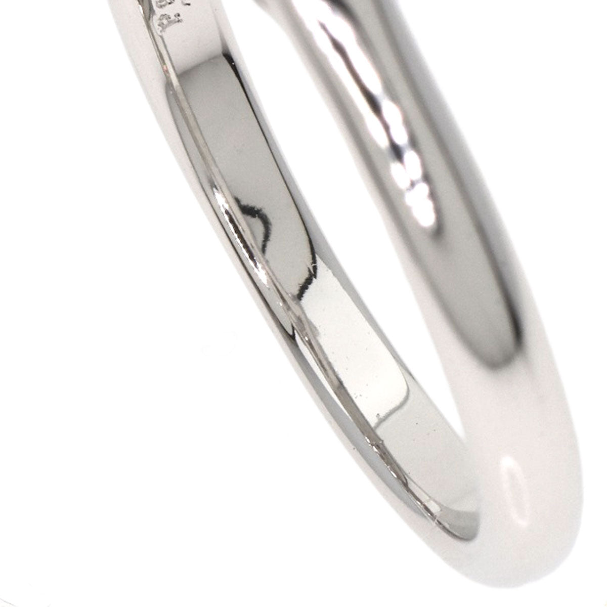 TIFFANY&Co. Solitaire 1P Diamond Ring Platinum PT950 Ladies [Used]