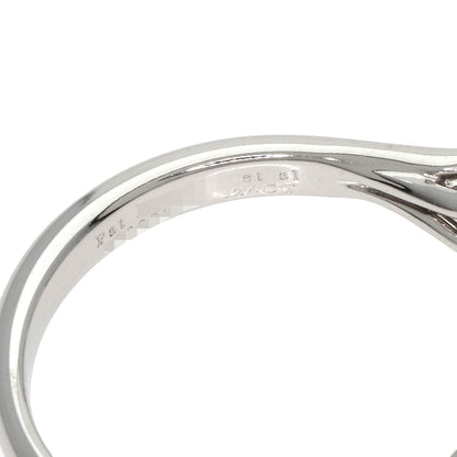 TIFFANY&Co. Solitaire 1P Diamond Ring Platinum PT950 Ladies [Used]