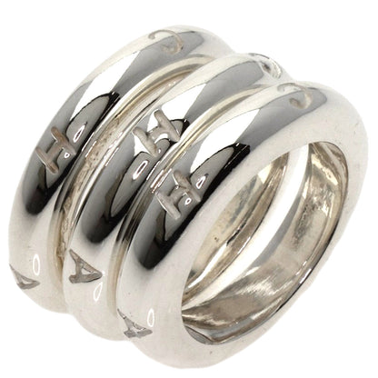 CHANEL Logo Triple Ring Silver Ladies [Used]
