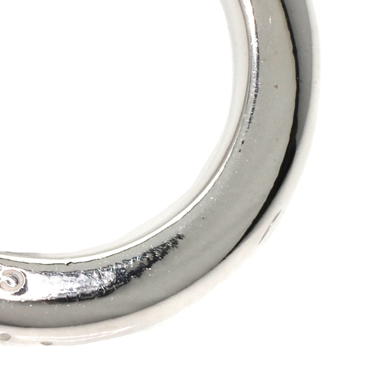 CHANEL Logo Triple Ring Silver Ladies [Used]