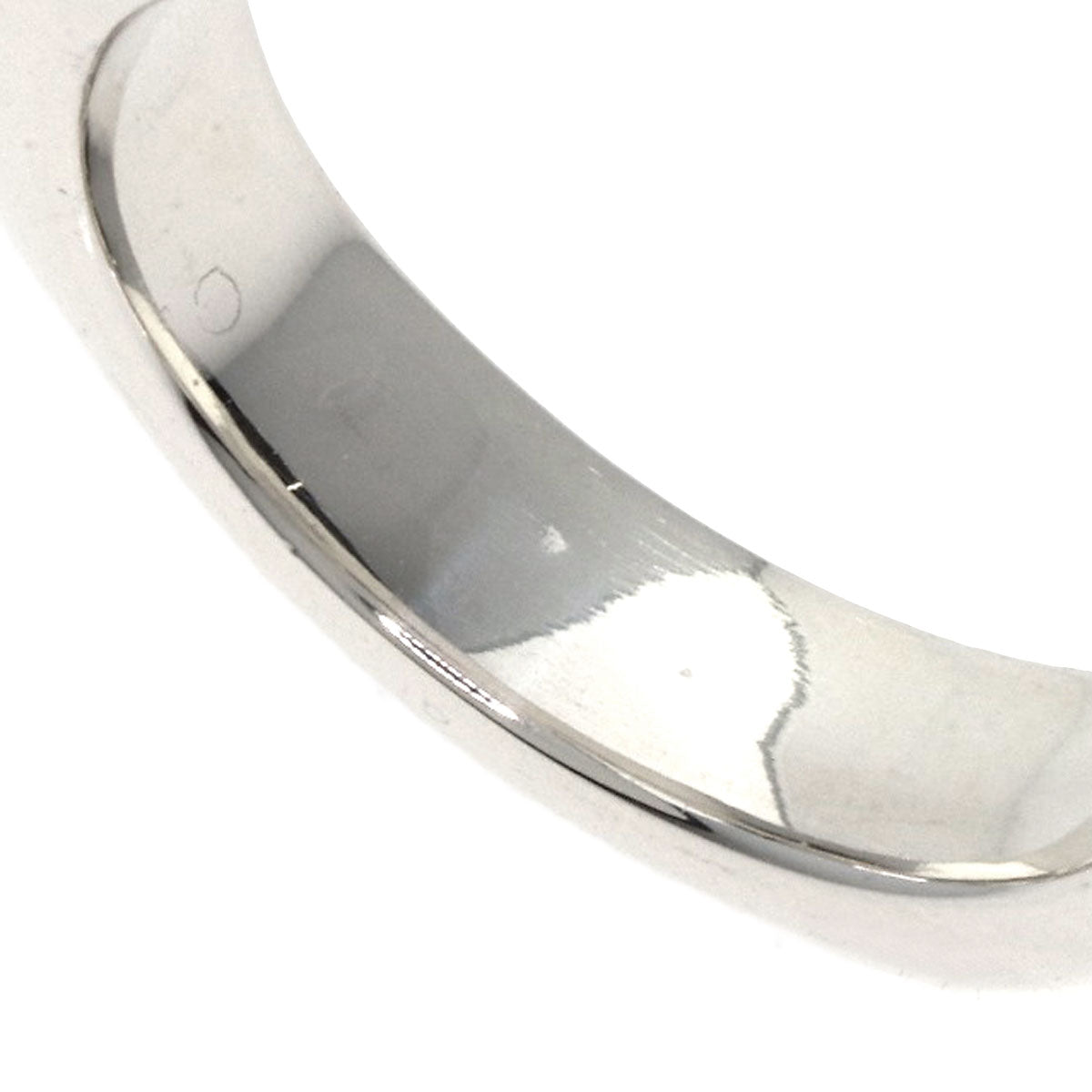 CHANEL Logo Triple Ring Silver Ladies [Used]