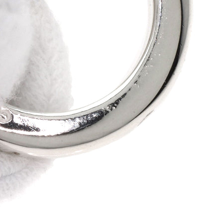 CHANEL Logo Triple Ring Silver Ladies [Used]